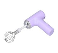 Tosuny Batidor de Huevos Eléctrico, Batidora de Mano Inalámbrica, Batidor de Huevos de Mano para Aderezo de Ensalada de Crema, Batidora Pequeña para Hornear, Batir, (PURPLE)
