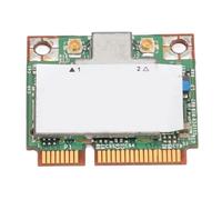 Tosuny BCM943224HMS Tarjeta WiFi SPS, Tarjeta Inalámbrica de Doble Banda 2.4G/5GHz, Tarjeta de Red WiFi Mini PCIE de 300Mbps, Adaptador de Red Inalámbrico para Computadora Portátil HP