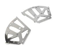 Tosuny Bisagras para Muebles de Acero Inoxidable |Reemplazo de Estante Giratorio para Cajón de Zapatos, 2 uds., para 1 Capa (Tres capas)