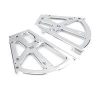 Tosuny Bisagras para Muebles de Acero Inoxidable |Reemplazo de Estante Giratorio para Cajón de Zapatos, 2 uds., para 1 Capa (claro)