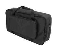 Tosuny Bolsa de Transporte para Pedalera con Efecto de Guitarra, Bolsa de Almacenamiento Portátil de Tela Oxford Duradera con Bolsillo y Cremallera, para Viajes Al Aire Libre y