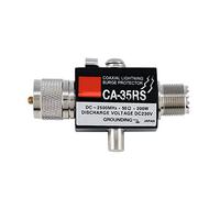 Tosuny CA-35RS 50Ω 200W Protector/pararrayos coaxial contra sobretensiones DC 230V Protección Completa contra Rayos Conector Macho a Hembra UHF/UHF
