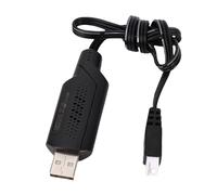 Tosuny Cable Cargador USB para Coche con Mando a Distancia, Apto para SCY 16101 16102 16103 16201 16106 16101PRO 16102PRO 16103PRO 16201PRO 18101 18103, Cable de Carga para Coche RC para 16106PRO