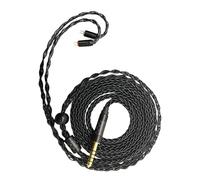 Tosuny Cable IEM Balanceado de 4,4 Mm a 2 Pines de 0,78 Mm para ZST AS10, CCA C10 C12, CCA C10 C12 C16 C04 CA4 CA2, etc., Cable de Actualización OFC Plateado de 16 Núcleos para