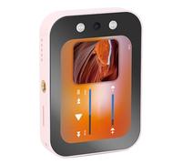 Tosuny Cámara Digital 4K 64MP, Cámara de Música CCD con Enfoque Automático AF con Pantalla Táctil de 2,8 Pulgadas, Cubierta Deslizante de Batería de 3600mAh, para Fotografía, (Pink)