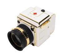 Tosuny Cámara Digital Retro con Enfoque Automático, Cámara de Vlogging 2.7K para Principiantes, 12MP, Apunta y Dispara, con Visor IPS de 2 Pulgadas a la Altura de la Cintura, Zoom 16X, (White)