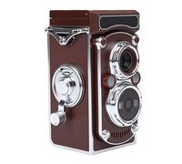 Tosuny Cámara Digital Vintage de 24 MP, Cámara Compacta de Grabación de Vídeo de 2,7 K, Pantalla Abatible de 180 Grados, para Fotografía de Viajes y Capturas Diarias (Brown)