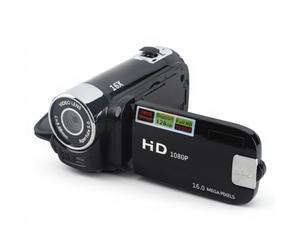 Tosuny Camara Video HD Camara de Video 720P Camcorder Video 2.4inch Screen Pequeñas Digital Cámara DV Visión Nocturna 16X Zoom Vlogging Cámara con Pantalla de rotación de 270 Grados(Negro)