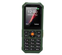 Tosuny Celular Big Buttons para Personas Mayores, Teléfono Básico con Botón SOS, Pantalla de 2.4", Cámara HD, Linterna, Radio FM, Bluetooth, Linterna, Ranura Triple SIM, Batería (Green)