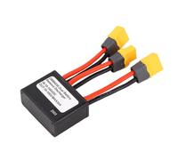 Tosuny Convertidor de Descarga de Batería Doble, 30A, 1000W, Balanceador de Interruptor de Paquete de Batería Doble con Puerto de Carga, Ideal para Modificación de Bicicleta