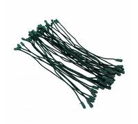 Tosuny Corbata de Navideña Reutilizable de 20 Pulgadas |Lazo Giratorio de Guirnalda Decorativa para Luz de Barandilla (Verde 36 Piezas)