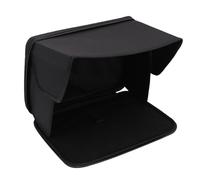 Tosuny Cubierta de Pantalla de Privacidad para Computadora Portátil de 12 a 14 Pulgadas, Parasol Portátil de Tela Oxford con Bloqueo de Luz y Solapas Ajustables, Cubierta para Parasol