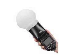 Tosuny Cúpula de Difusión de Silicona Plegable, Difusor de Flash Plegable 3 en 1 para Flash de Cabeza Redonda, Material de Calidad Alimentaria Instalado en 1 Segundo para Fotografía de