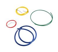 Tosuny Dobladora de Tubos de Cobre Integrada de PE, 1,2 M de Longitud, 1/4 Pulgadas, 3/8 Pulgadas, 1/2, 5/8, 4 Tiras para Doblar Tubos de Aire Acondicionado, Codificadas por Colores para HVAC