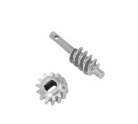 Tosuny Engranaje de Eje RC 2/13T, Engranajes de Eje Trasero Delantero de Acero Inoxidable, Compatible con Juego de Engranajes de Repuesto sobre Orugas SCX30 1:30