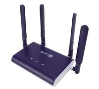 Tosuny Enrutador WiFi 6, Enrutador de Internet 4G LTE a WiFi Hotspot con Ranura de Tarjeta SIM 150Mbps Descargar 32 Dispositivos 300㎡ Cobertura 4 Señal Mejorada de Antena, Bandas de la