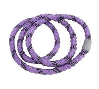 Tosuny Equipo Portátil del Ejercicio del Aro Silencioso de la Aptitud de la Primavera Suave para los Entrenamientos Nocturnos Poliéster (Purple)