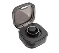 Tosuny Estuche de Carga Smart Ring para R02, R03, R06, R11M, R8, H01, SR05, Banco de Energía Portátil de 200 MAh con Carga Rápida USB-C, Compatible con Múltiples Anillos Inteligentes, (Black)