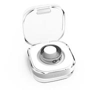 Tosuny Estuche de Carga Smart Ring para R02, R03, R06, R11M, R8, H01, SR05, Banco de Energía Portátil de 200 MAh con Carga Rápida USB-C, Compatible con Múltiples Anillos Inteligentes, (White)