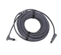 Tosuny Forstarlink Gen 2 Cable de Reemplazo de 53 Pies con Adaptador Ethernet Gigabit RJ45 Puerto de Alta Velocidad 1200Mbps Pulte a Prueba de Intemperie y Reproducción para Satélite