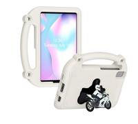 Tosuny Funda de Espuma EVA, Funda Protectora a Prueba de Golpes con Soporte Integrado para Tableta Tab A7 Lite A9 A11 de 8,7 Pulgadas y Tab One de 8,7 Pulgadas (Beige)