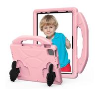 Tosuny Funda para iOS Tablet Air 6/7 11", 10.ª Generación 10.9"(2022), 11.ª Generación (A16)(2025), Funda Protectora en Forma de Pulgar con Asa Giratoria y Soporte (Pink)