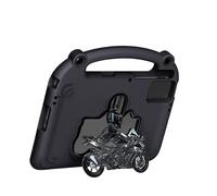 Tosuny Funda para Tableta a Prueba de Golpes, Cubierta Protectora de Espuma EVA con Soporte y Asa en Forma de Motocicleta, para Tab S9 S8 S7 de 11 Pulgadas, Pad 6 5, Pad SE (Black)
