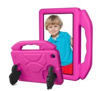 Tosuny Funda para Tableta F ire HD7 (2015/2017/2019), Funda Protectora para Tableta Apta para Niños con Asa y Soporte, Liviana y a Prueba de Golpes (Rose Pink)