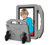 Tosuny Funda para Tableta F ire HD7 (2022), Funda Protectora para Tableta Apta para Niños con Asa y Soporte, Liviana y a Prueba de Golpes (Grey)