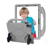 Tosuny Funda para Tableta iOS de 12,9" (2018/2020/2021/2022), iOS Pad Pro de 13" (2024), Tablet Air de 13" (2024/2025), Funda Protectora con Asa Plegable Giratoria y Soporte (Grey)