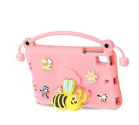Tosuny Funda para Tableta para iOS Tablet Mini 1/2/3/4/5, Cubierta Protectora Resistente de Cuerpo Completo con Soporte, Cubierta Resistente a Prueba de Golpes para Tabletas iOS M (Pink)