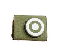 Tosuny Funda Protectora de Cuero PU para Cámara GR3/GR4, Protección contra Rayones de 360 Grados con Forro de Terciopelo Suave e Interfaz de Trípode Incorporada, para una Experiencia (Green)