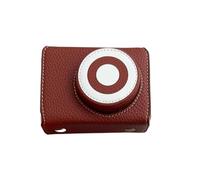 Tosuny Funda Protectora de Cuero PU para Cámara GR3/GR4, Protección contra Rayones de 360 Grados con Forro de Terciopelo Suave e Interfaz de Trípode Incorporada, para una Experiencia (Brown)