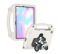 Tosuny Funda Protectora de Espuma EVA, Funda para Tableta a Prueba de Golpes con Soporte Incorporado para Tab A9 Plus 10.95 X210 X216 X218 2023 y A11 Plus 11 SM X235 X236 2025 (Beige)