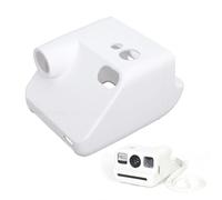 Tosuny Funda Protectora de Silicona para Go 1.ª y 2.ª Generación, Funda Flexible Antideslizante con Correa para la Muñeca, Moderna para Cámara Instantánea para Fácil Transporte (White)