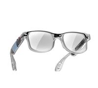 Tosuny Gafas Inteligentes AI con Cámara de 8MP y Traducción en Tiempo Real, Gafas con Cámara de Grabación Manos Libres, Bluetooth 5.4 y Protección contra Luz Azul con 3 Lentes