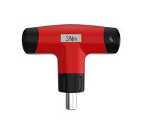 Tosuny Herramienta de Torsión Preestablecida con en T de 3N.m con Puntas PH3 T20 H4 SL7 para Taller Al Aire Libre Uso Doméstico