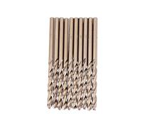 Tosuny Juego de Brocas de Cobalto M35, Brocas Helicoidales HSS CO, Broca de Punto Dividido de 135 Grados para Taladrar en Hierro Fundido de Acero Inoxidable (1mm)