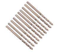 Tosuny Juego de Brocas de Cobalto M35, Brocas Helicoidales HSS CO, Broca de Punto Dividido de 135 Grados para Taladrar en Hierro Fundido de Acero Inoxidable (3,5 mm)