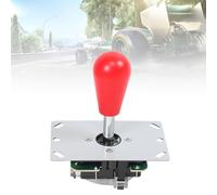 Tosuny Juego de Joystick Panel de Control de Fácil Instalación Chip de Computadora USB para /PC Botón de Gamepad con Luz para Entusiastas Plástico como Se Muestra