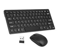 Tosuny Kits Combinados de Ratón y Teclado Inalámbrico de 2,4 GHz de Alta Sensibilidad para Escritorio 7/8/XP, Control Práctico de hasta 10 Metros