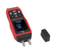 Tosuny Manómetro Diferencial Digital con Pantalla LCD Retroiluminada para HVAC Automóvil Industrial, Material ABS, Manómetro de 1,14 Unidades Probador de Presión de Gas para Laboratorios