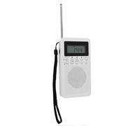 Tosuny Micro Radio, Receptor Multibanda Portátil Am FM WB con Antena Telescópica de 16,5 Pulgadas y Conector para Auriculares de 3,5 Mm, para Uso de Emergencia en Interiores y