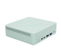 Tosuny Mini Computadora PC con Procesador, DDR4 RAM M.2 SSD, Disipadores de Calor y Ventilador Silencioso, Mini Computadora de Escritorio Compatible con WiFi de Doble Banda 2.4G/5G, (8G y 256G Verde)