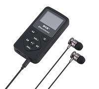 Tosuny Mini Receptor de Radio Bluetooth de Bolsillo Dab/Dab portátil LCD FM Dab Digital Radio Reproductor MP3