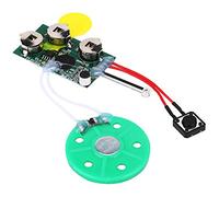 Tosuny Módulo de Voz grabable, Chip de Tarjeta de felicitación 4mins DIY Módulo de Tarjeta de felicitación grabable Chip de grabación de Sonido de Voz de luz portátil Chip de Voz(Juego en Bucle)