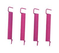 Tosuny Muelles de Trémolo de Acero Al Carbono para bajo |Resortes Recubiertos de Polímero de Reducción de Ruido para de Vibrato Estilo ST (PINK)