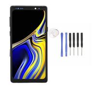 Tosuny Pantalla LCD Conjunto de Digitalizador Táctil 3D, Kit de Reemplazo de Pantalla de 6,4 Pulgadas con Herramienta de Reparación para Note 9 SM N9600 N960U N960F N960N N960W N960X (Black)