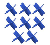 Tosuny Paquete de 8 Espaciadores de Cubierta, Herramienta de Espaciado de 4 Espesores | Para Alineación de Tableros de Vigas de Terraza Junto a la Piscina de Patio, Balcón (8PCS)