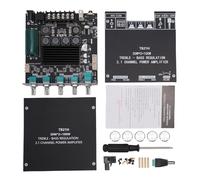Tosuny Placa Amplificadora de Audio Versátil de 2.1 Canales con Múltiples Modos de Entrada para una Conexión Perfecta, Proyecto de Altavoz